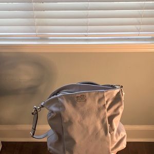 Coach handbag a beautiful slate like color